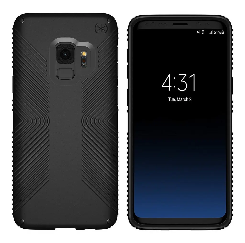 Чохол протиударний Speck Presidio Grip 109509-1050 для Samsung S9 (5.8") Black - фото 8