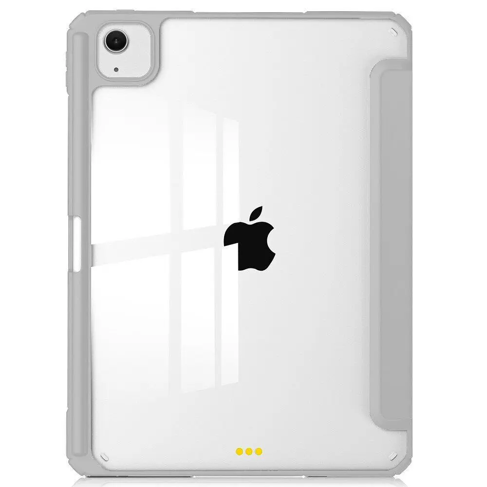 Чохол-книжка BeCover Soft Edge TPU з кріпленням Apple Pencil для Apple iPad Air 13" M2 2024 Gray (711712) - фото 2