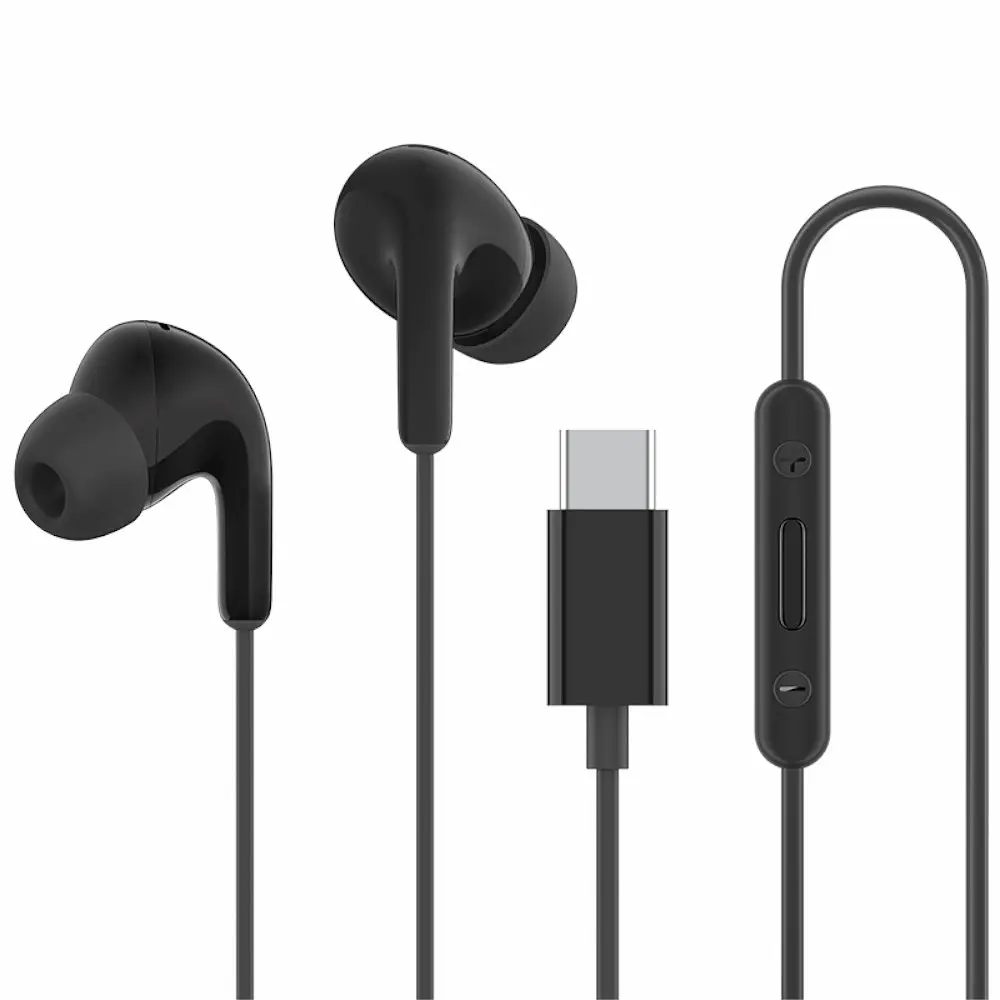 Навушники Xiaomi Type-C Earphones чорний (BHR8930GL) - фото 2