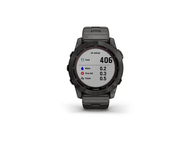 Смарт-годинник Garmin Fenix 7X Sapphire Solar C. Grey DLC Titanium w. Carbon Grey DLC Vented T. Band (010-02541-27) - фото 5