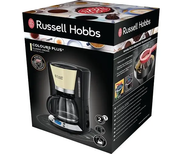 Кавоварка Russell Hobbs 24033-56 Colours Plus+ Cream - фото 6