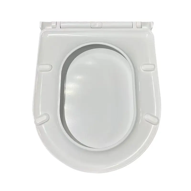 Сидіння-кришка для унітазу Koer AC-0101-Seat Cover 450х390х80mm дюропласт з мікроліфтом KR5617, Білий - фото 8