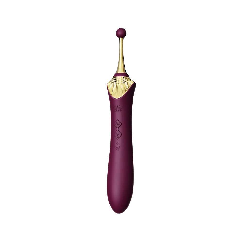 Вибратор Zalo Bess 2 21.8 см фиолетовый - фото 15