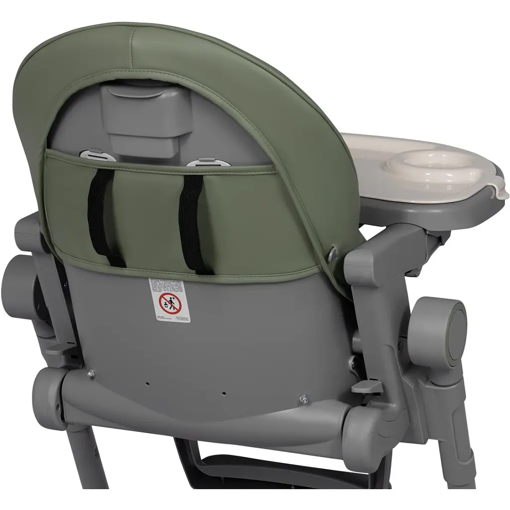 Стільчик для годування Lionelo Cora Plus Green Olive сіро-оливковый (LO-CORA PLUS GREEN OLIVE) - фото 9