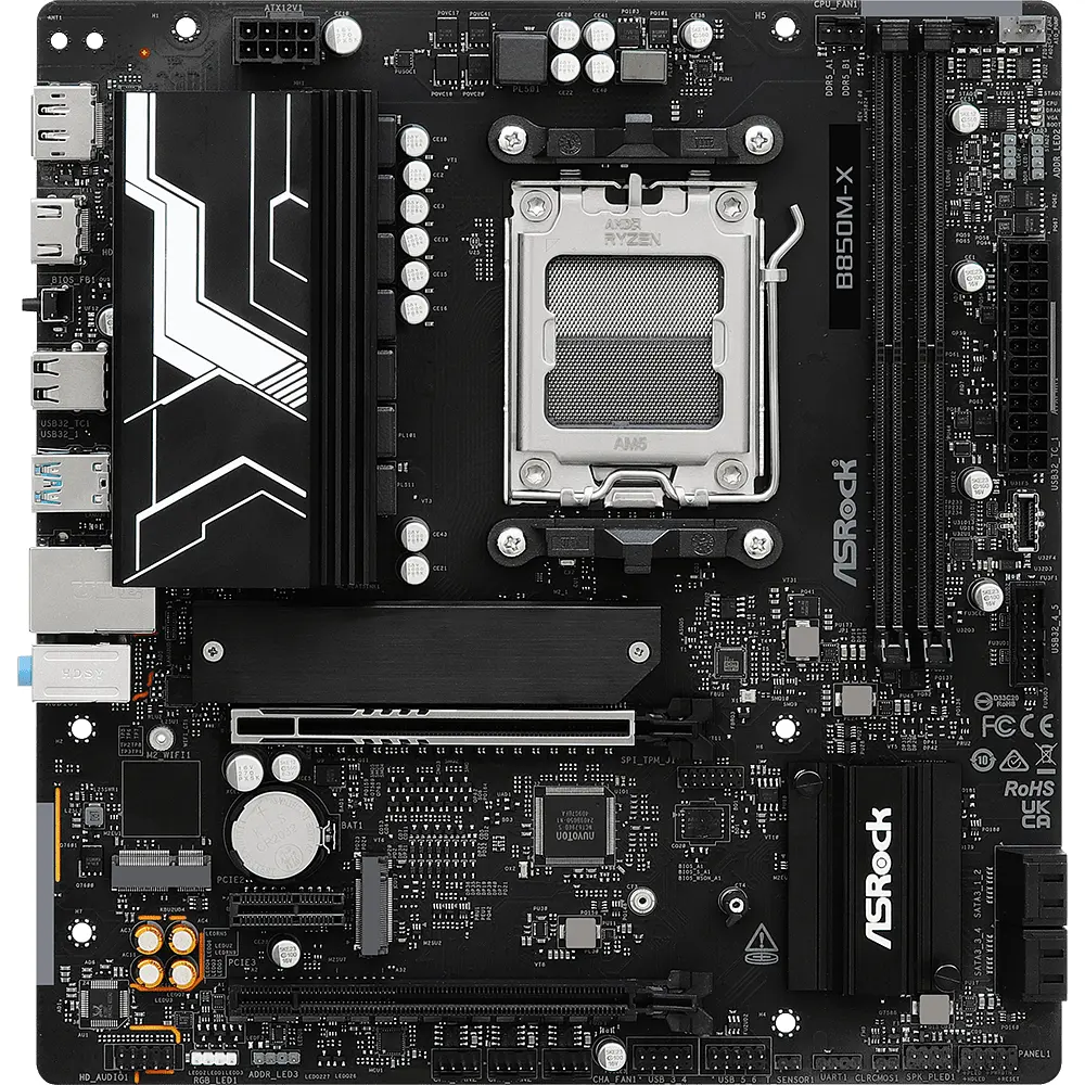 Материнська плата ASRock B850M-X R2.0 Socket AM5 - фото 5