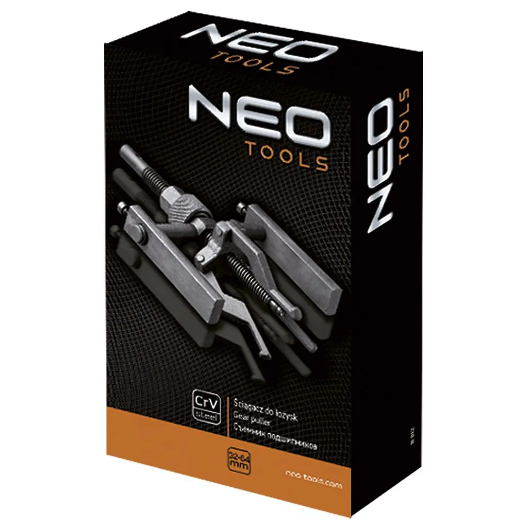 Знімач підшипників, центральний упор, 3 захвати, 70мм Neo Tools avt0001167 - фото 8