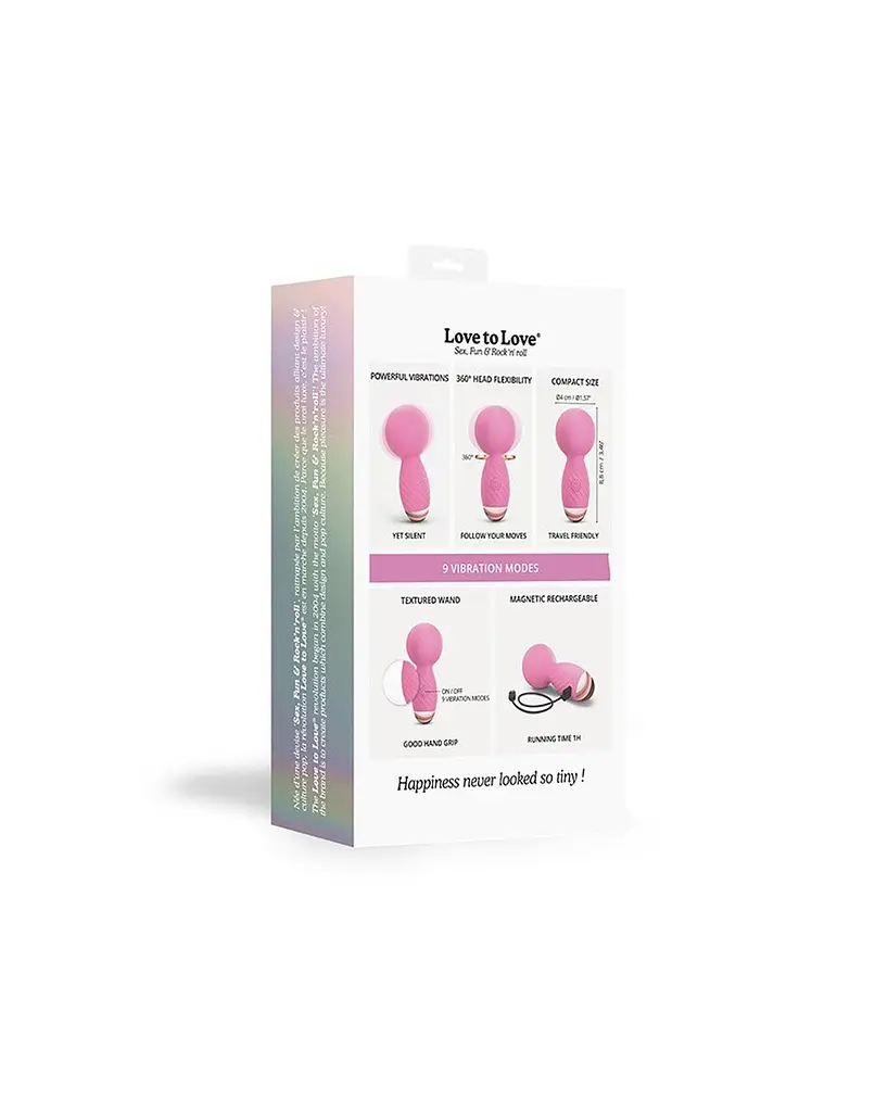 Вібратор для клітора Love to Love Itsy Bitsy, 8.8 см (рожевий) - фото 6