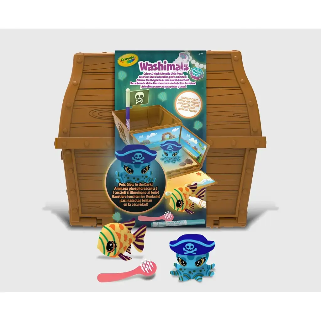 Набір для творчості Crayola Washimals Скриня зі скарбами (74-7510-W) - фото 3