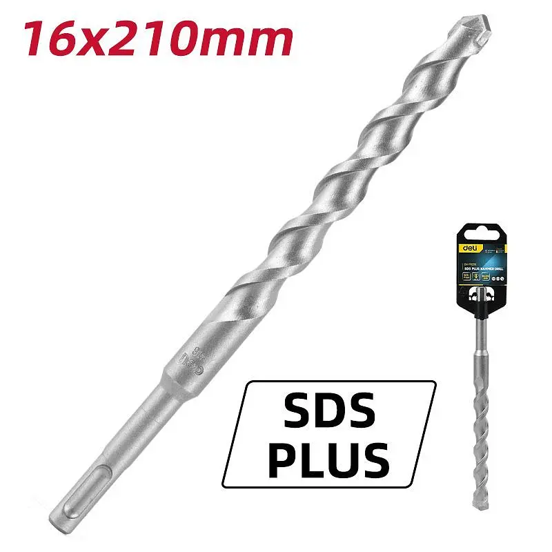 Бур Sds Plus D16 x 210 мм Deli EDH-Y16210 - фото 2
