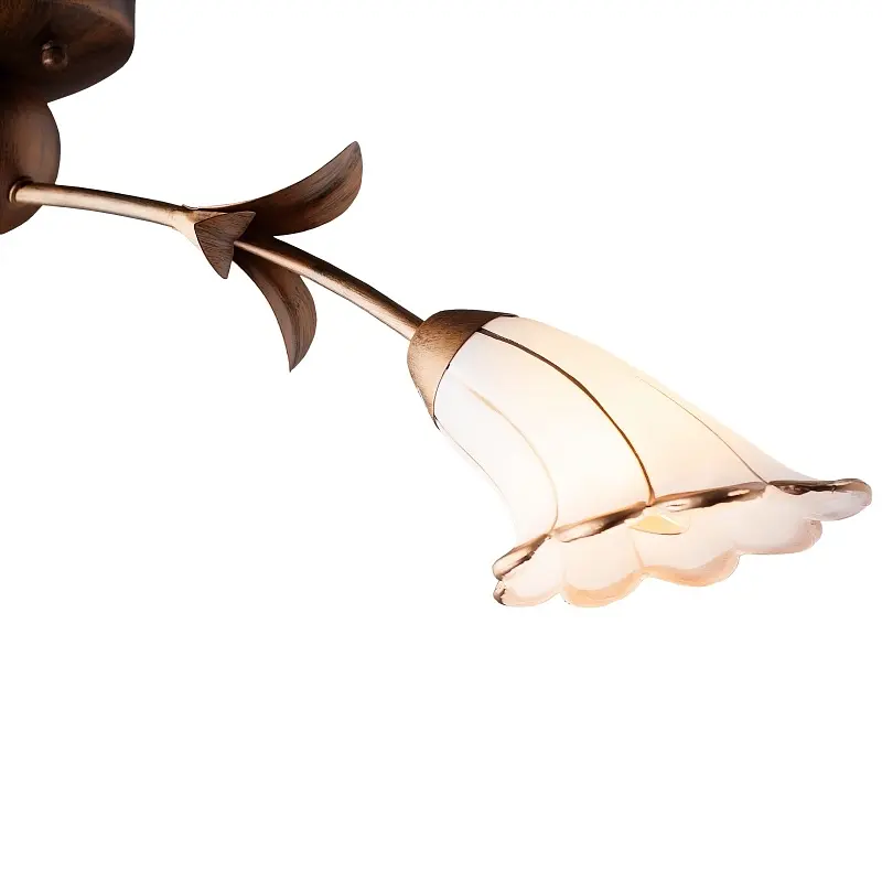 Люстра потолочная Brille флористика E14 60W BR (LK-199C/3) - фото 3