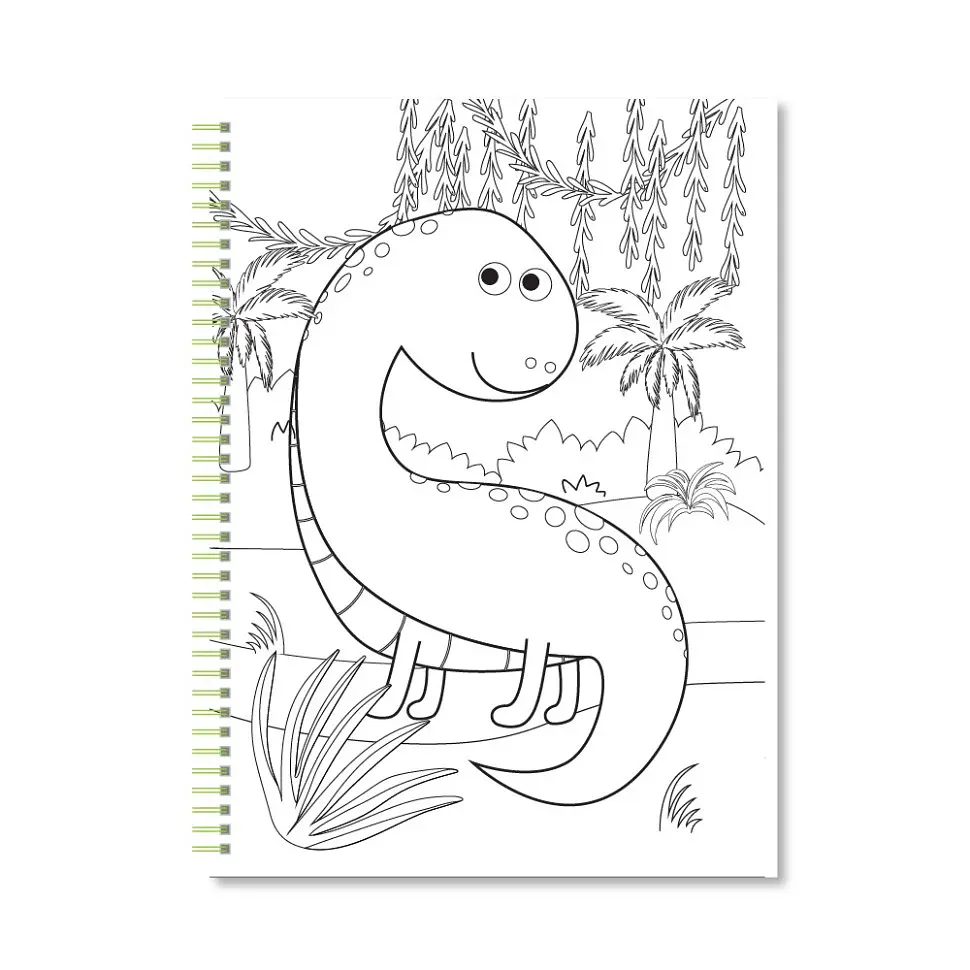 Детская раскраска с карандашами "Coloring fun" Апельсин НТ-39-04, 24 листа - фото 2