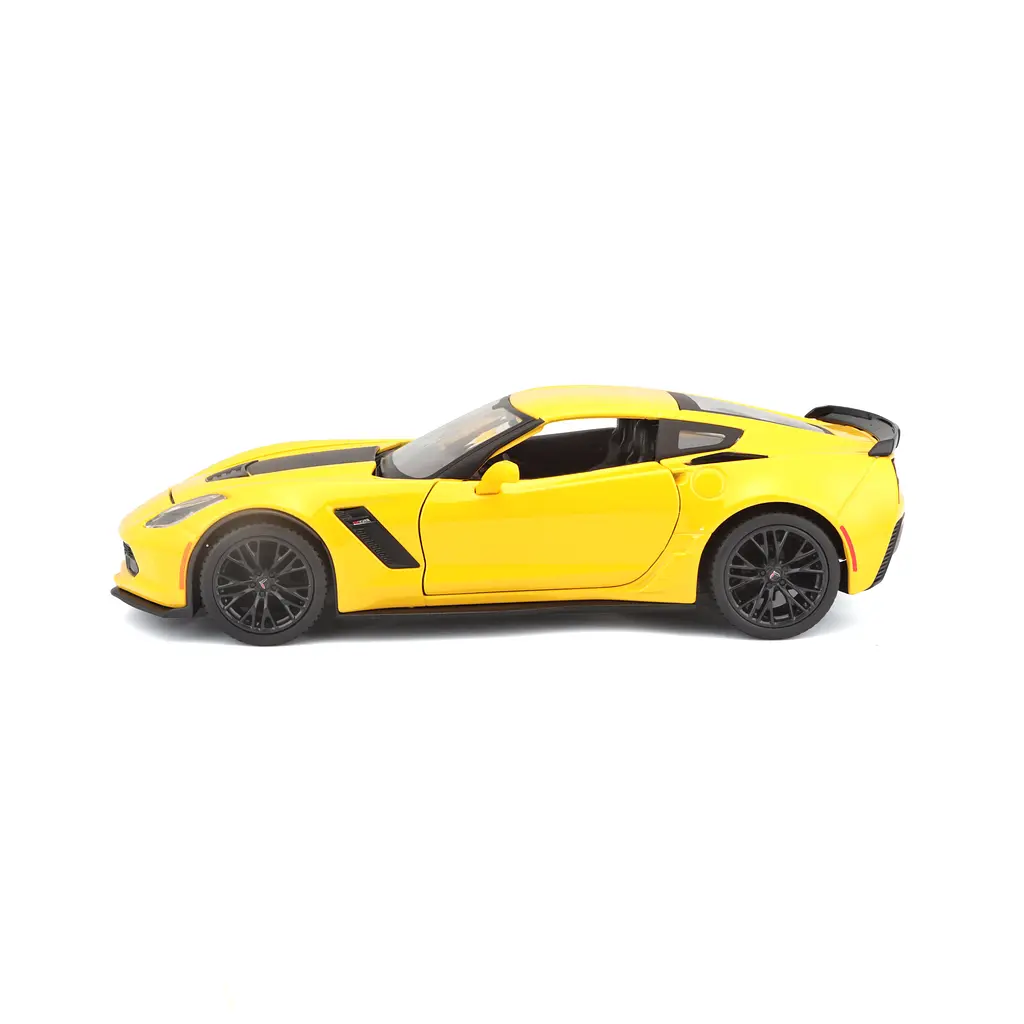 Ігрова автомодель Maisto 2015 Chevrolet Corvette Z06 жовтий, 1:24 (31133 yellow) - фото 6