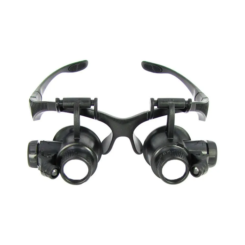 Бінокуляри NO.9892GJ з LED підсвічуванням (4 пари лінз d=20mm, 10х/15х/20х/25х) - фото 5