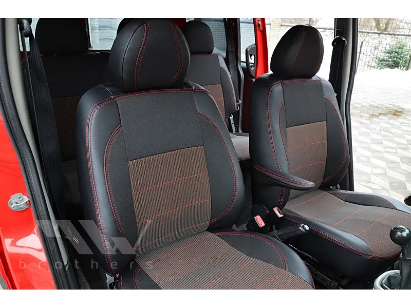 Авточохли модельні MW Brothers для Fiat Doblo c 2001 - фото 3
