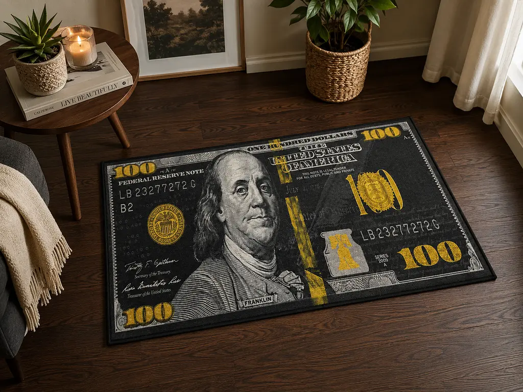 Стильний та зносостійкий килим для дому "100 доларів" 250х180 KT8000810 - фото 6