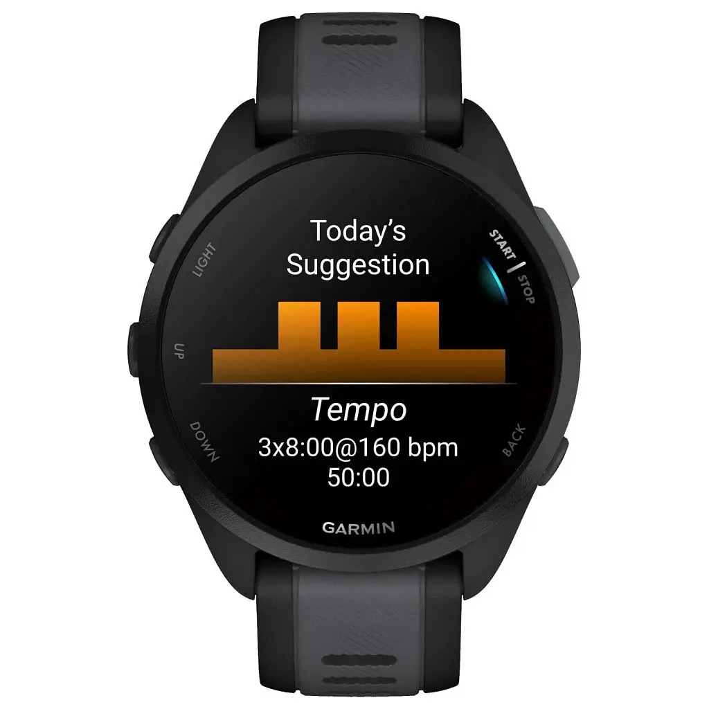 Смарт-годинник Garmin Forerunner 165 Music, Black/Slate Grey, GPS (010-02863-30) - фото 6