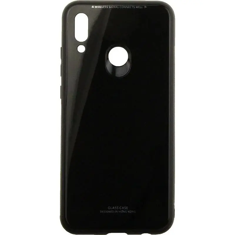 Чохол-накладка Toto Pure Glass Case HuAwei P Smart 2019 Black - фото 3