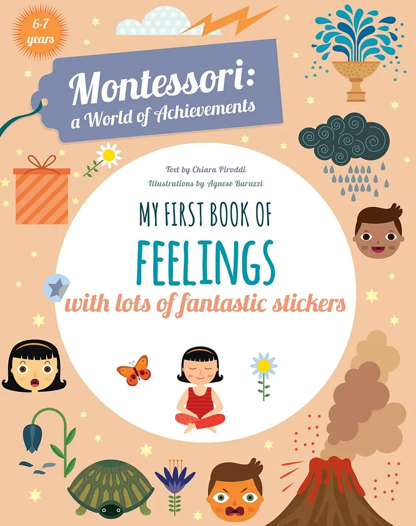 My First Book of Feelings: Montessori Activity Book - фото 2