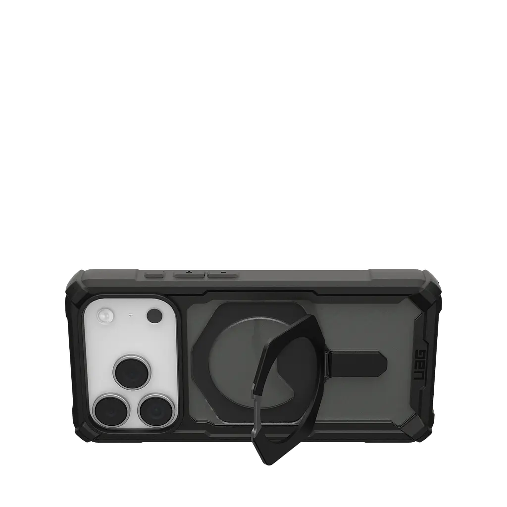 Оригінальний протиударний чохол для iPhone 17 Pro Max UAG Plasma XTE MagSafe Black 114528114034 з підставкою - фото 9