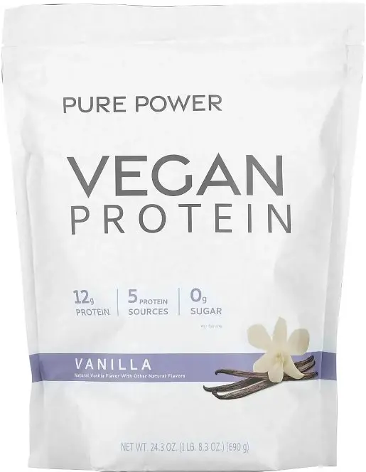 Веганський протеїн Dr. Mercola Vegan Protein 690 г ваніль