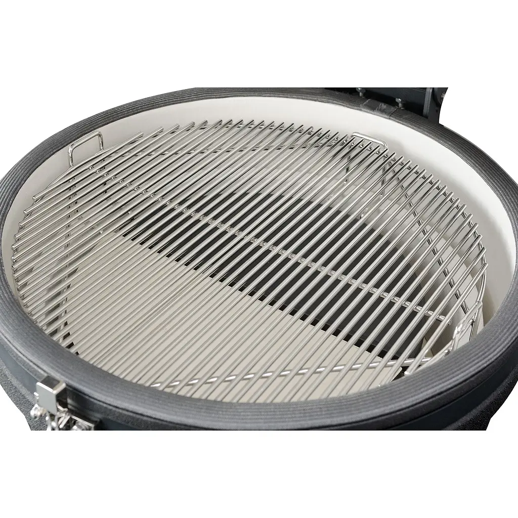 Керамический угольный гриль Grilli Kamado XL 5 в 1 с системой BBQ Block Fire (759777) - фото 13