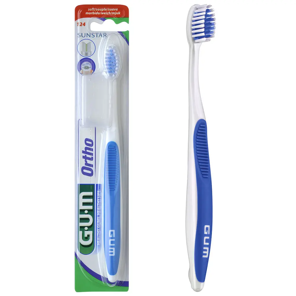 Зубна щітка GUM Orthodontic м'яка в асортименті - фото 2