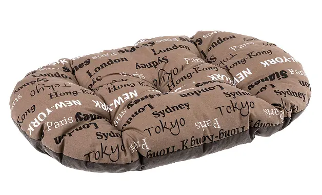 Подушка для собак і котів Ferplast Relax Cities 55 коричнева 55×36 см 82055076