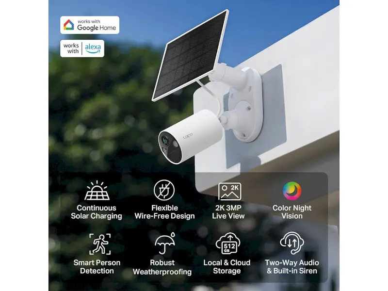IP-камера відеоспостереження TP-LINK Tapo C410 Kit - фото 4