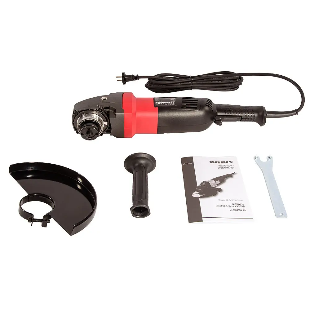 Машина шліфувальна кутова Vitals Professional Ls 2322a BL (235983) - фото 10