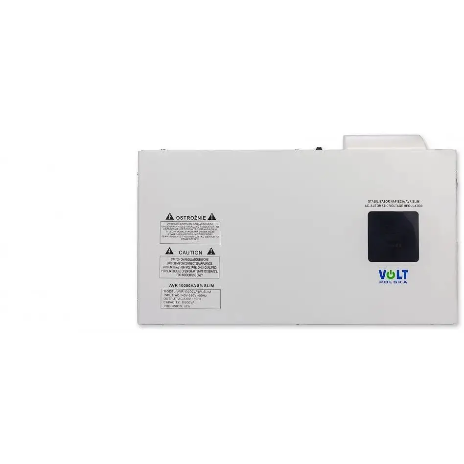 Стабілізатор напруги Volt Polska AVR 10000VA 8% Slim - фото 3
