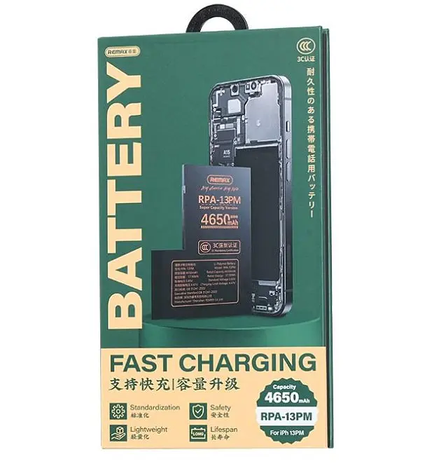 Акумулятор Remax RPA-13 4650mAh Iphone 13 Pro Max battery