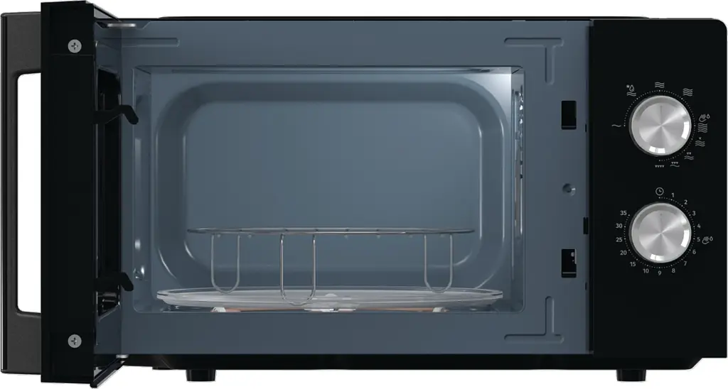 Мікрохвільова піч Gorenje 20л 800Вт гриль чорний - фото 9