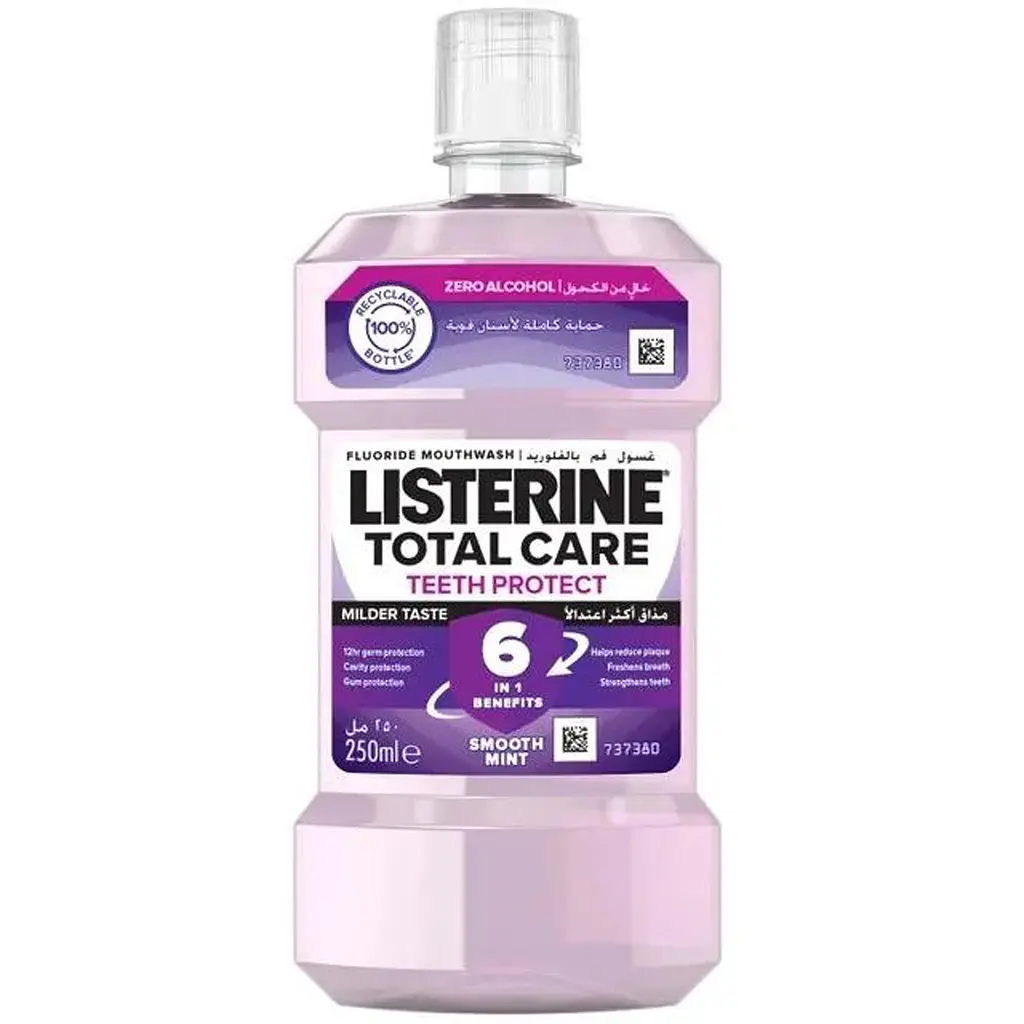 Ополіскувач для порожнини рота Listerine Total Care 250 мл (3574661104522/3574661057071)