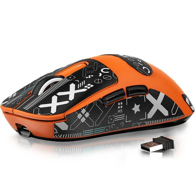 Бездротова мишка ATTACK SHARK X3 Orange | Сенсор PAW3395 | 65 годин акум - фото 4