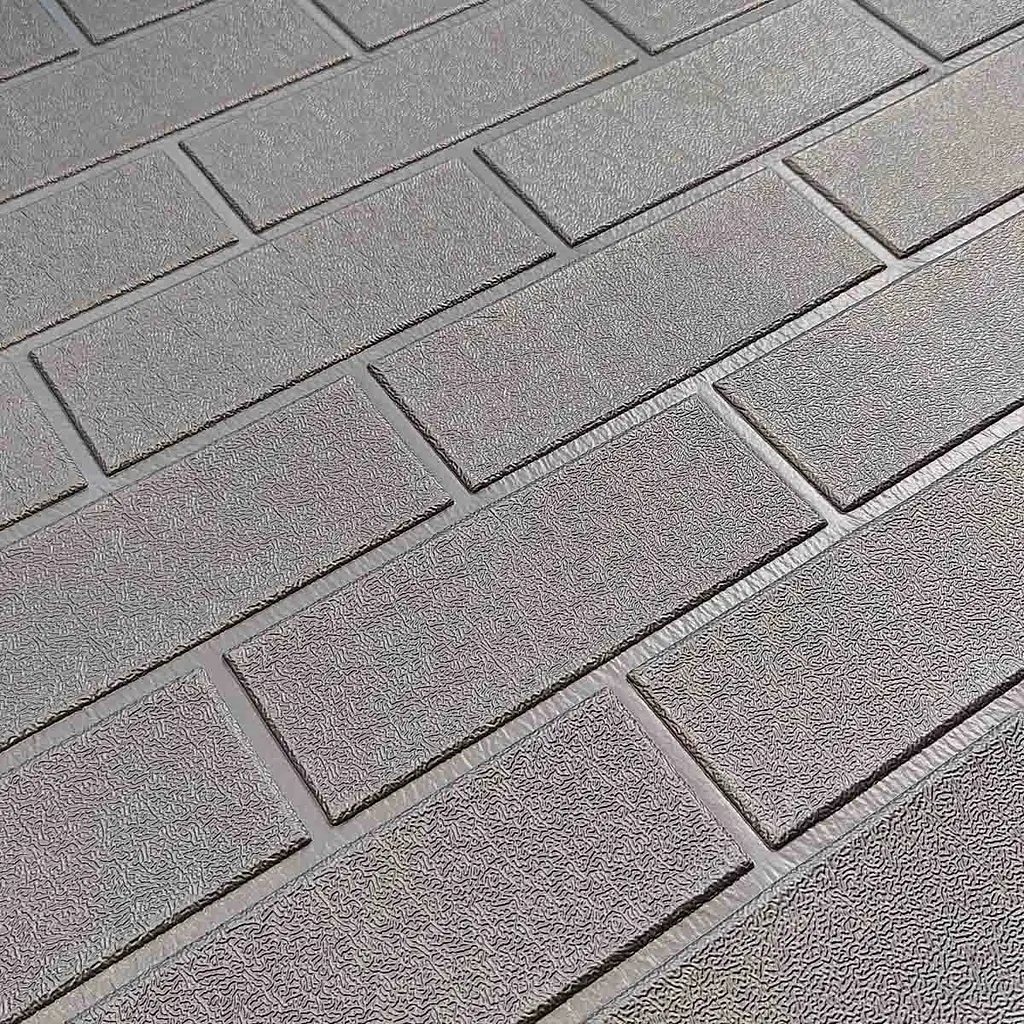Самоклеюча декоративна 3D панель Loft Expert санторіні срібна 700x770x4 мм - фото 4
