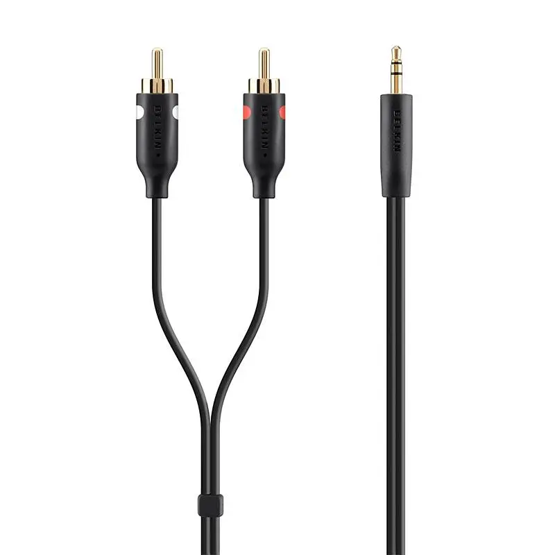Коммутационный кабель Mini-Jack 3.5 - 2хRCA Belkin 5m