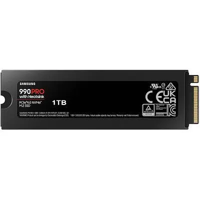 Накопитель SSD M.2 2280 1TB 990 PRO with Heatsink Samsung (MZ-V9P1T0CW) - фото 2