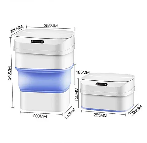Відро для сміття із сенсорною кришкою — TouchBin - фото 3