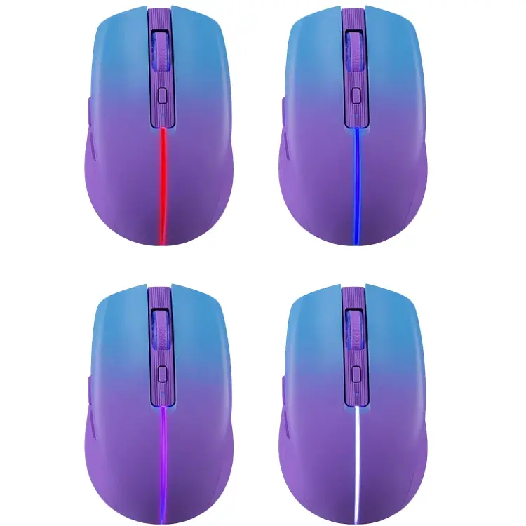 Мишка Defender Mystery MM-301, бездротова Bluetooth+2.4G, 1600 dpi., 4кн., 500mAh, LED, фіолетова - фото 8