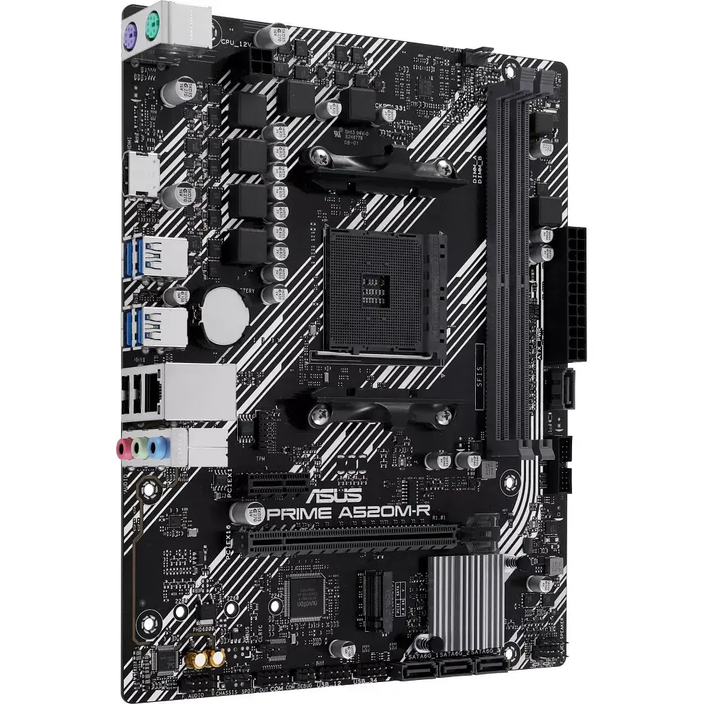 Материнська плата ASUS PRIME A520M-R - фото 3