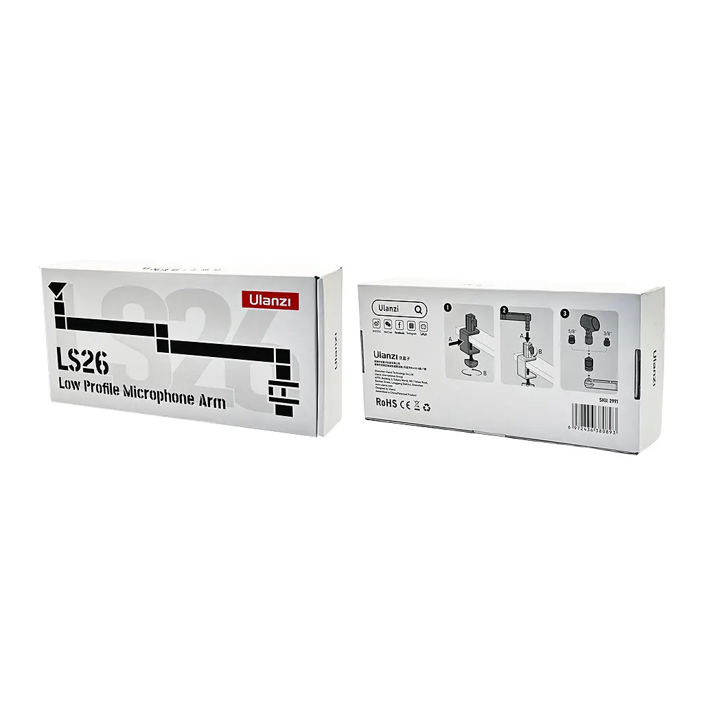 Штатив-тримач Ulanzi Vijim low-level Microphone Stand (UV-2991 LS26) - фото 2