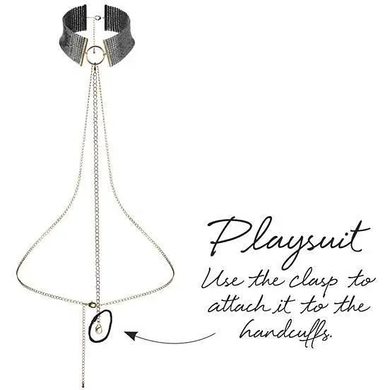 Намисто-комір Bijoux Indiscrets Desir Metallique Collar - фото 3