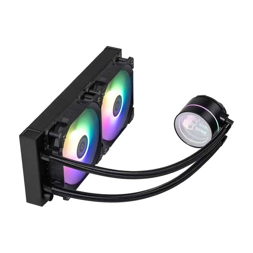 Система рідинного охолодження Qube ZT-240 black - фото 3