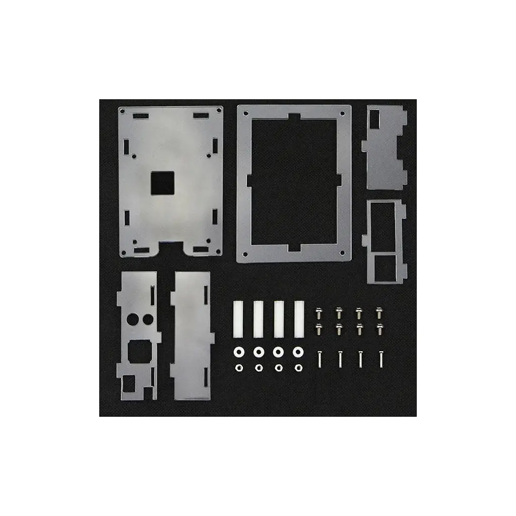 Корпус для Мікро ПК Raspberry Pi для PI4 прозорий (Acrylic, for 3.5 inch LCD) (RA575) - фото 4