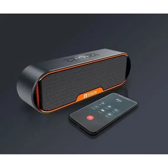 Портативна колонка Yison H4 10Вт USB AUX FM Bluetooth чорна (ЦУ-00034280) - фото 4