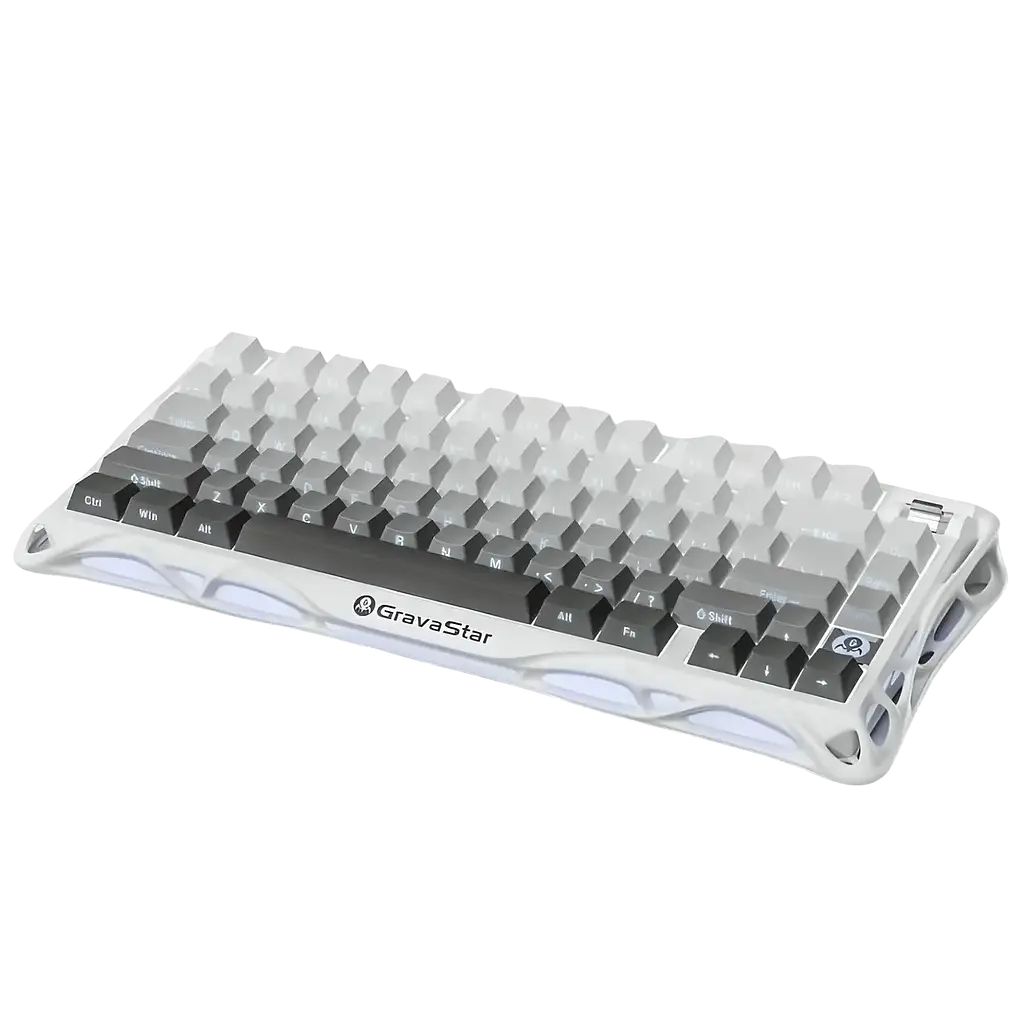 Клавиатура Gravastar Mercury K1 Gradient White - фото 2