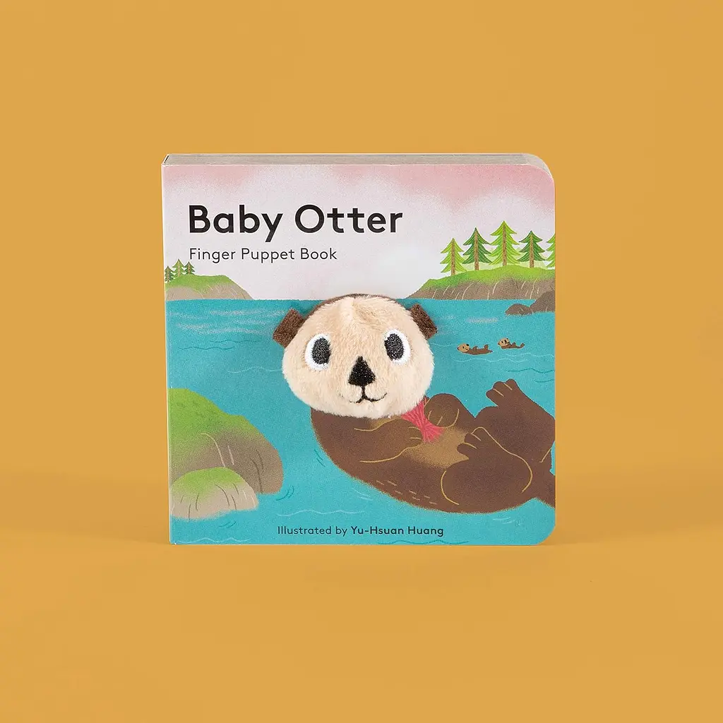 Baby Otter: Finger Puppet Book - фото 5