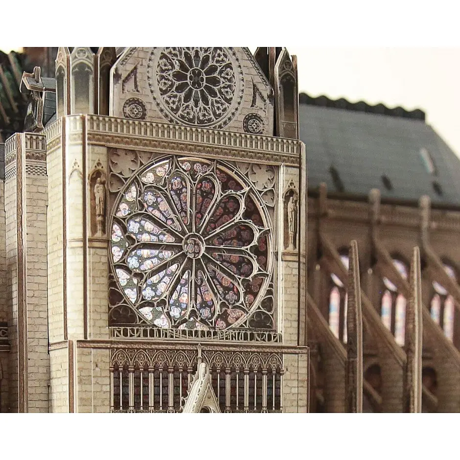 Тривимірна головоломка-конструктор CubicFun Нотр Дам де Парі, 293 елемента (MC260h) - фото 3