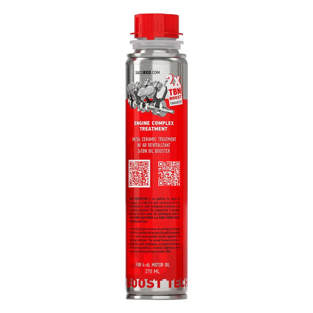 Присадка в моторну оливу XADO Red Booster для комплексного захисту двигуна - фото 2