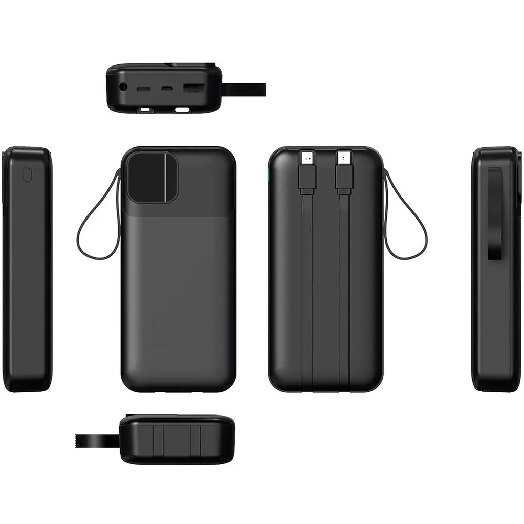 Повербанк TheGeneral Voltix 20000 mAh чорний (40012819-01) - фото 4